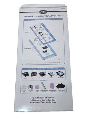 Sizzix Solo Platform & Shim #657155 for Big Shot BIGkick Vagabond Die Cutting